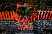 Fushimi-Inari Shrine Orange Torii 11-1767